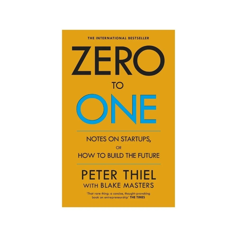 Zero To One Book BY Peter Thiel In English Edition