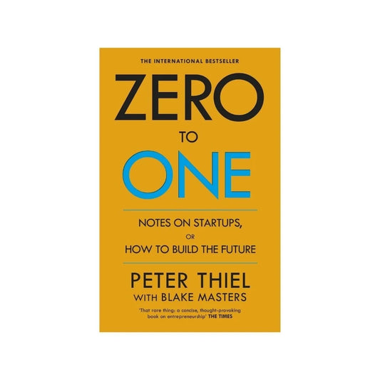 Zero To One Book BY Peter Thiel In English Edition