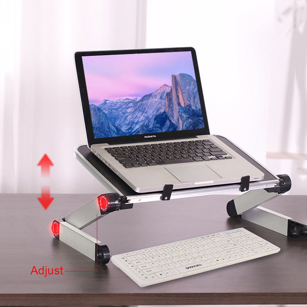 Foldable Laptop Stand Ergonomic Desk Tablet Holder - MentorG Store