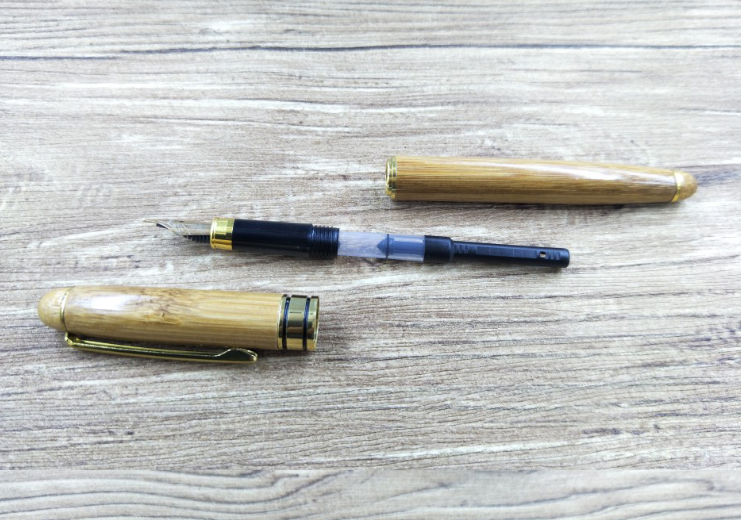 Bamboo Pen Bamboo Pen Pen Ball Pen Lettering Customer Gift Hard Pen Neutral Bamboo Pen - MentorG Store
