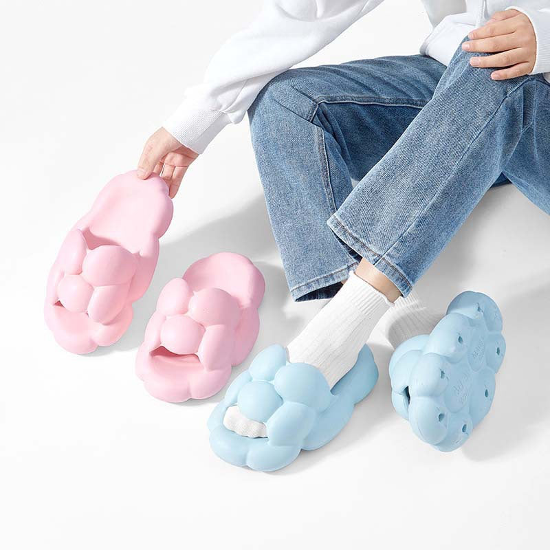 Soft Cloud Design Slippers Cute House Shoes Women Outdoor Indoor Bathroom Slipper - MentorG Store