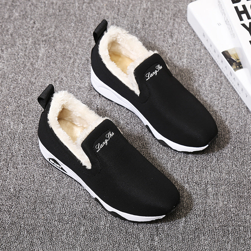 Women Canvas Shoes Youth Casual Shoes Comfortable High Heels канва обувь - MentorG Store