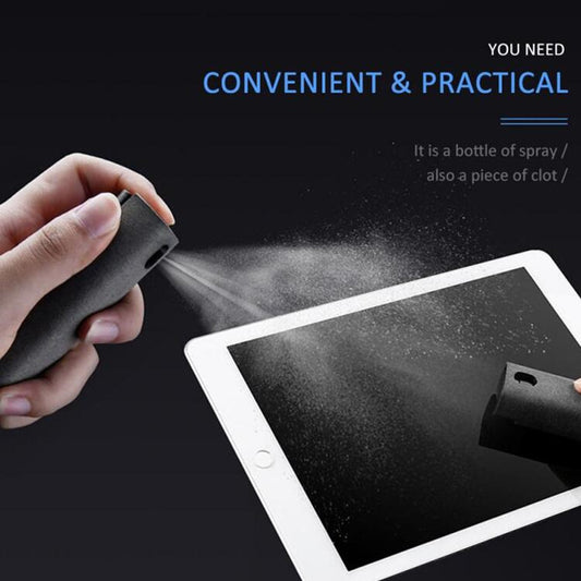 2 In 1 Phone Computer Screen Cleaner Kit For Screen Dust Removal Microfiber Cloth Set - MentorG Store