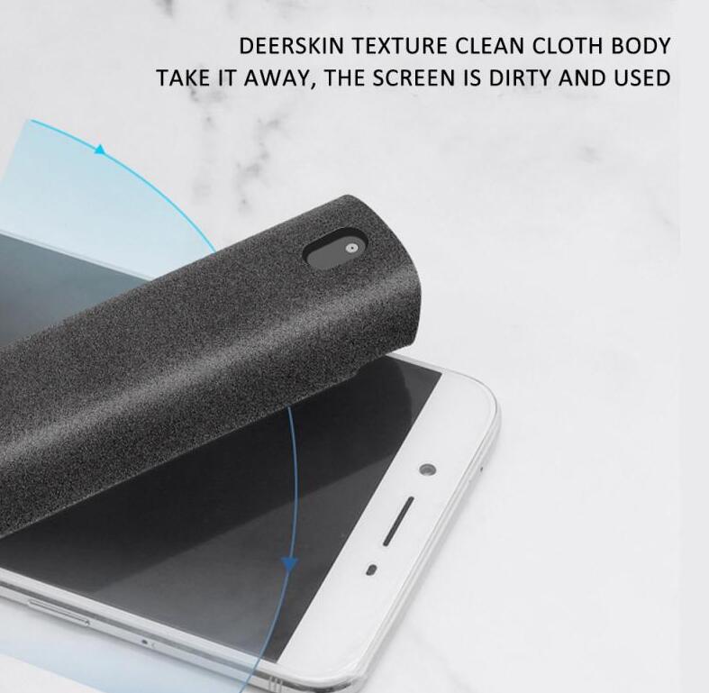 2 In 1 Phone Computer Screen Cleaner Kit For Screen Dust Removal Microfiber Cloth Set - MentorG Store