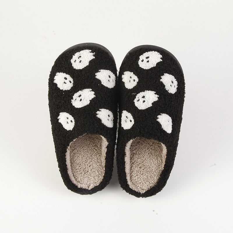 Comfortable Home Ghost Warm Winter Cotton Slippers