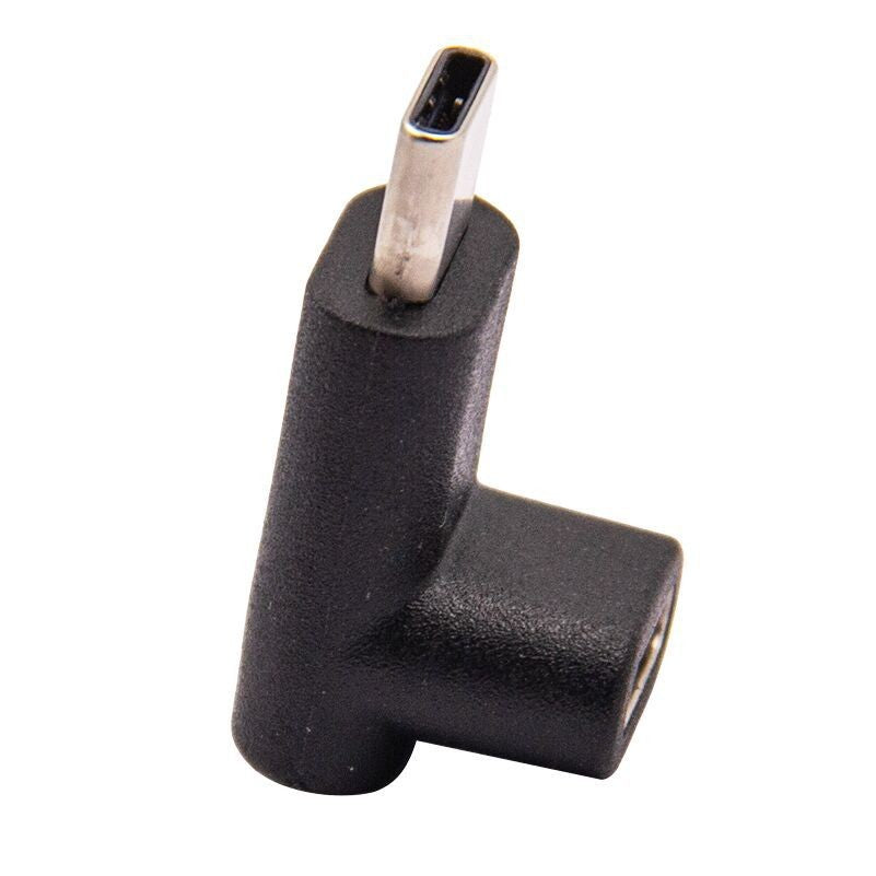 Usb 90 Degree Type-c Male To Female Adapter