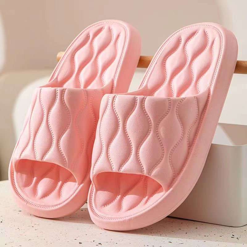 Soft Bottom Slippers For Men And Women Summer Home Indoor Home Non-slip Bathroom Deodorant Slippers