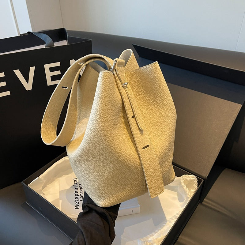Retro Niche Bucket Bag Female Fashion - MentorG Store