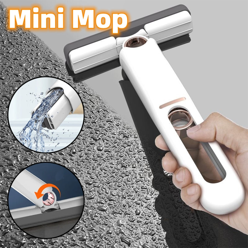 Mini Mops Floor Cleaning Sponge Squeeze Mop Household Cleaning Tools Home Car Portable Wiper Glass Screen Desk Cleaner Mop - MentorG Store